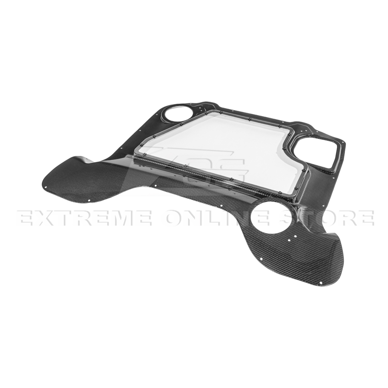 Corvette C8 HTC DRY Carbon Fiber Engine Bay Panel Cover