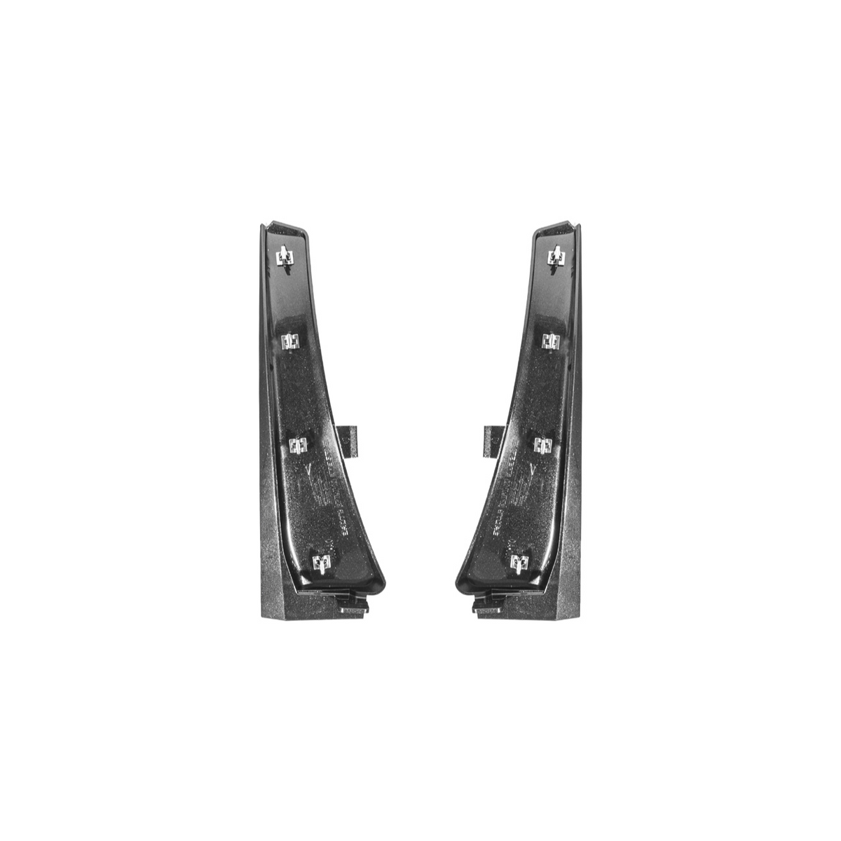 Corvette C8 Z06 XL Extended V2 Style Front Mud Flaps Guard