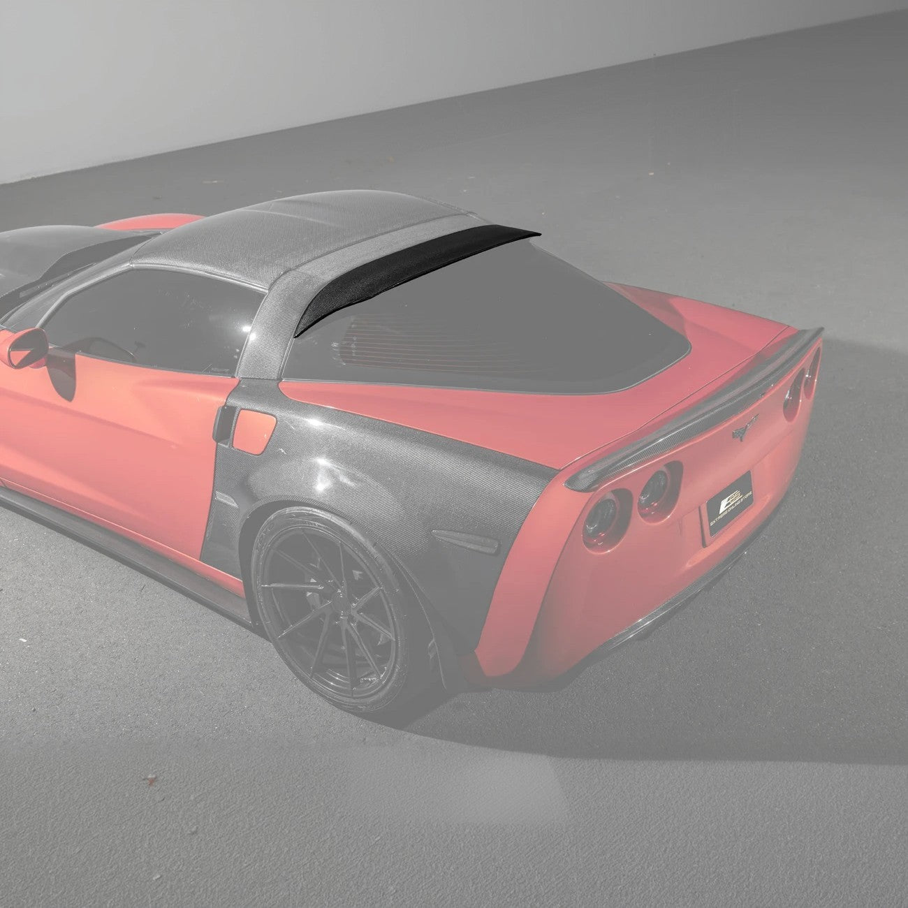 Corvette C6 | EOS Performance CARBON FIBER Rear Roof Wing Lid Spoiler