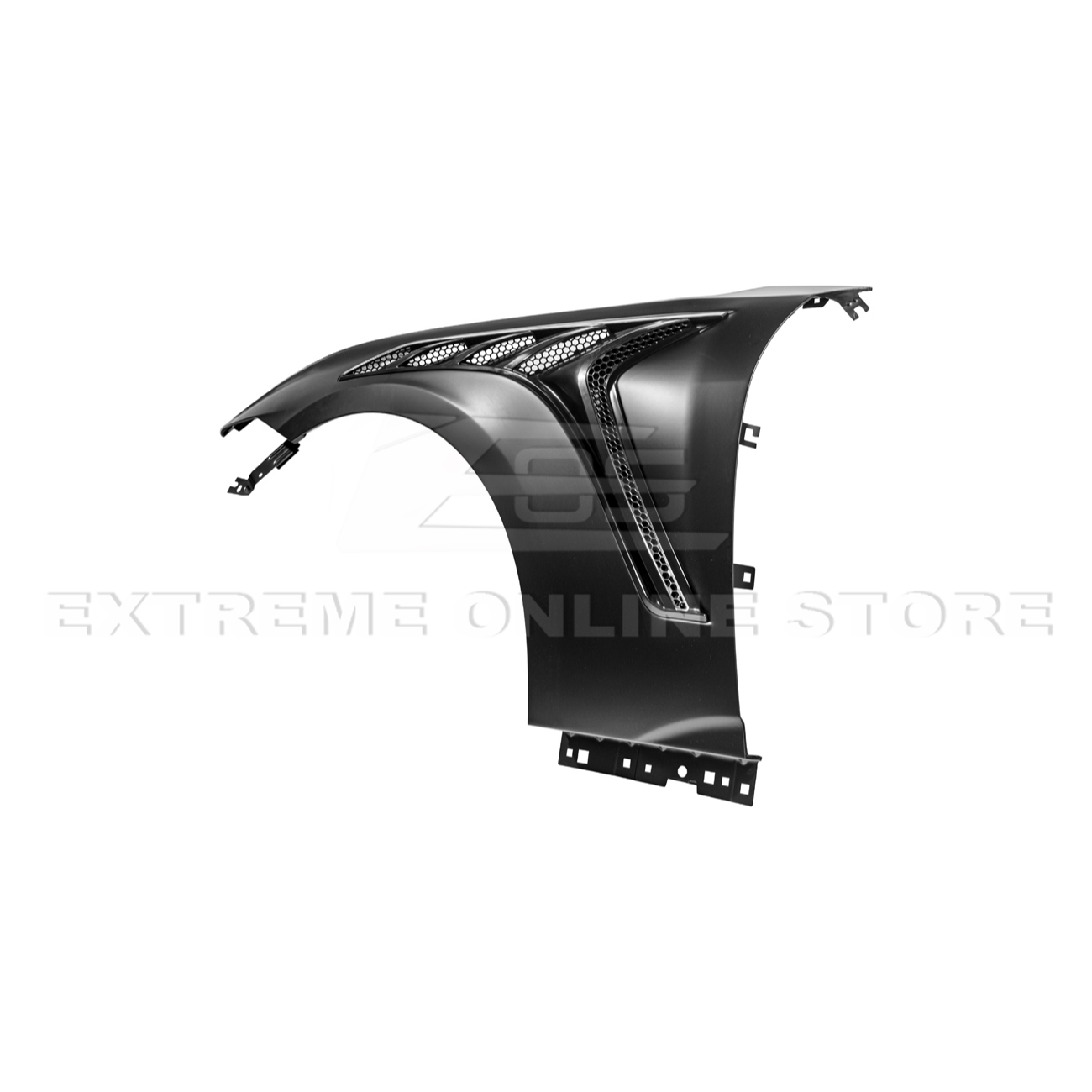 2024-Up Ford Mustang S650 GTD Style Carbon Fiber Front Side Vented Fenders