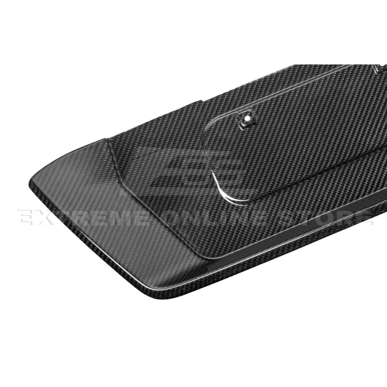 Corvette C8 Z06 DRY CARBON FIBER License Plate Backing