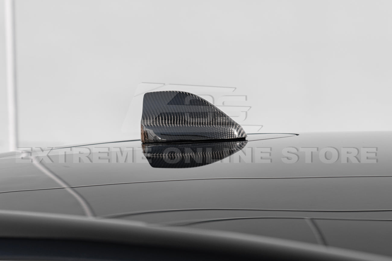 2021-23 Mustang Mach-E DRY Carbon Fiber Shark Fin Roof Antenna Cover