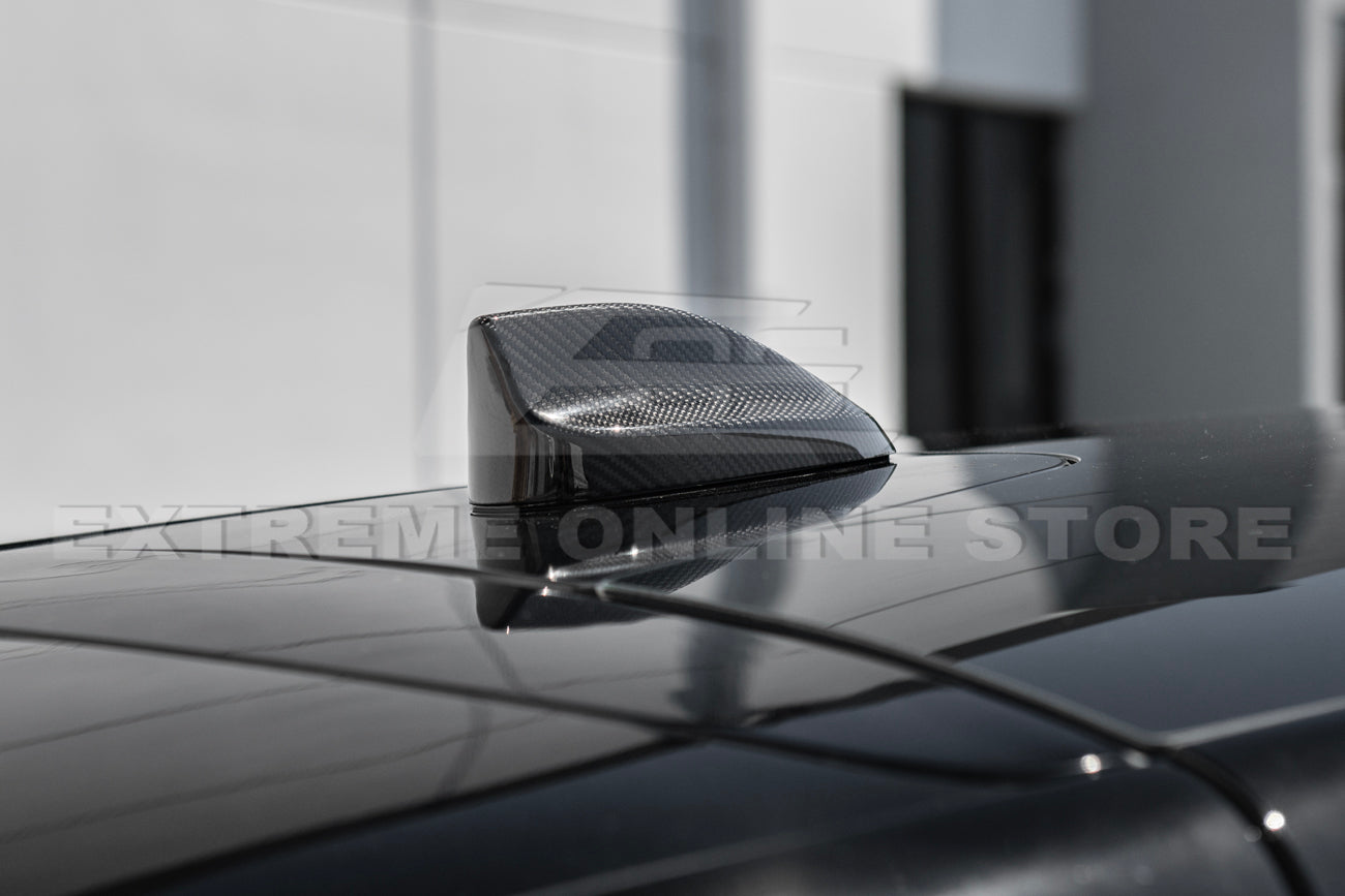2021-23 Mustang Mach-E DRY Carbon Fiber Shark Fin Roof Antenna Cover