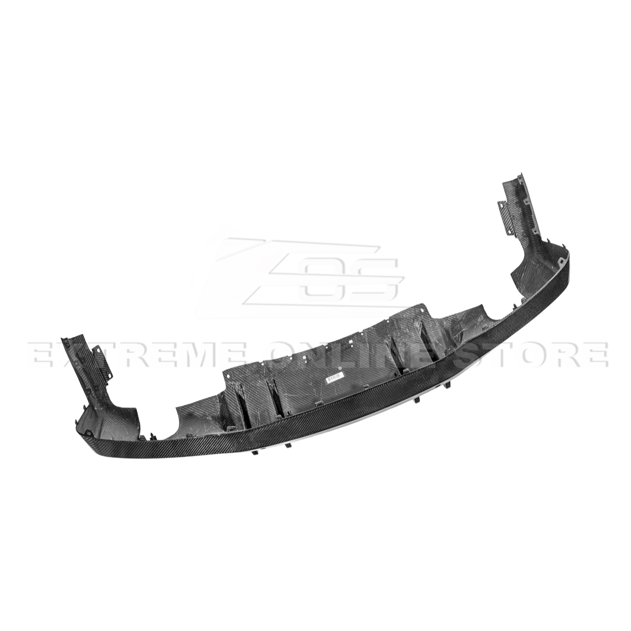 2024-Up Ford Mustang Performance V2 Carbon Fiber Rear Bumper Dual Tip Diffuser