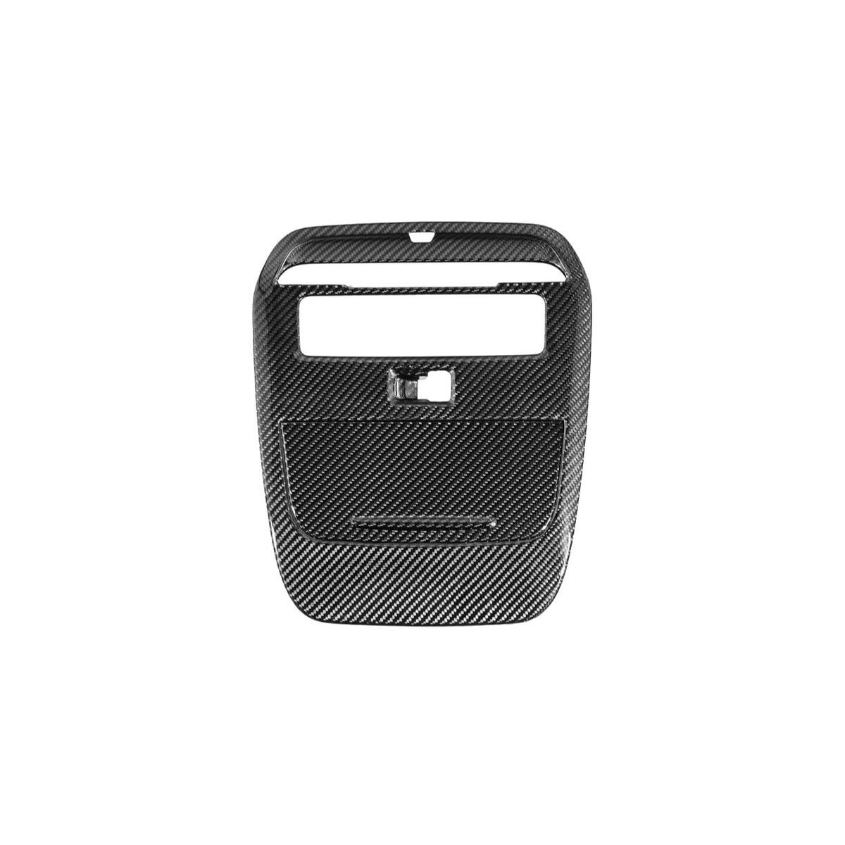 2021-Up Ford F-150 Dry Carbon Fiber Overhead Console Front Map Lamp Frame Panel