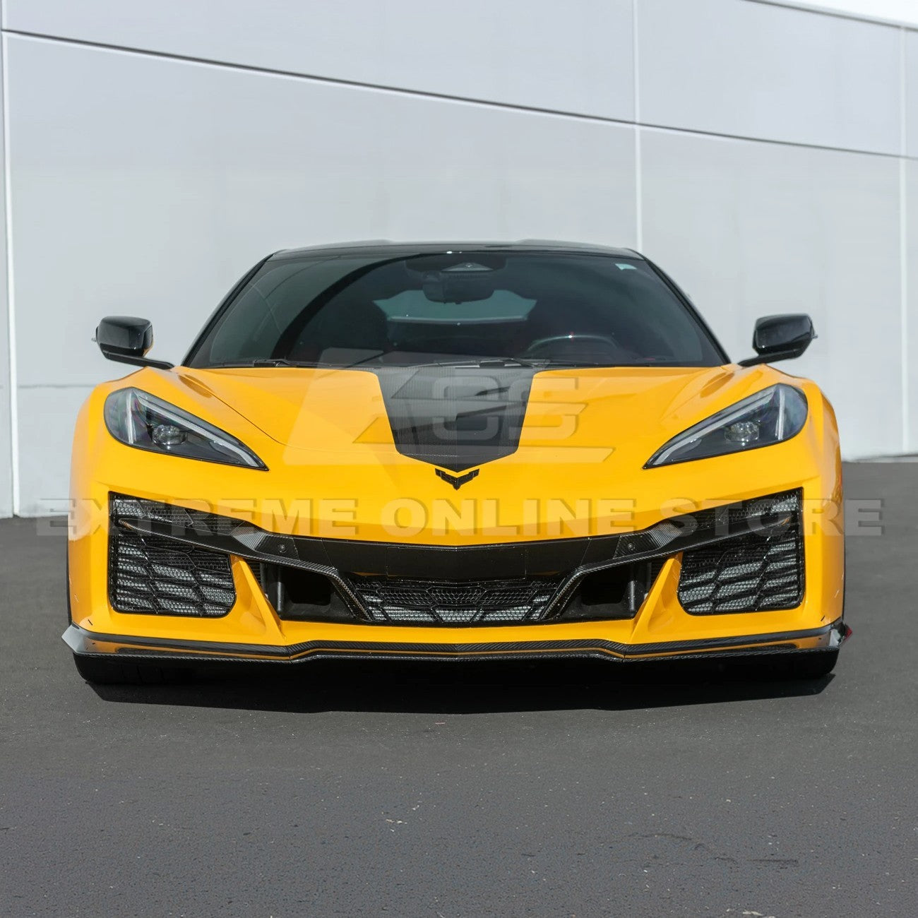 Corvette C8 Z06 / E-Ray DRY CARBON FIBER Front Splitter [Z07 Extended Package]