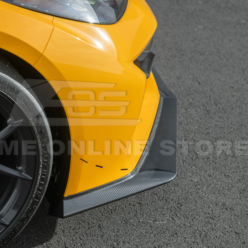 Corvette C8 Z06 / E-Ray DRY CARBON FIBER Front Splitter [Z07 Extended Package]