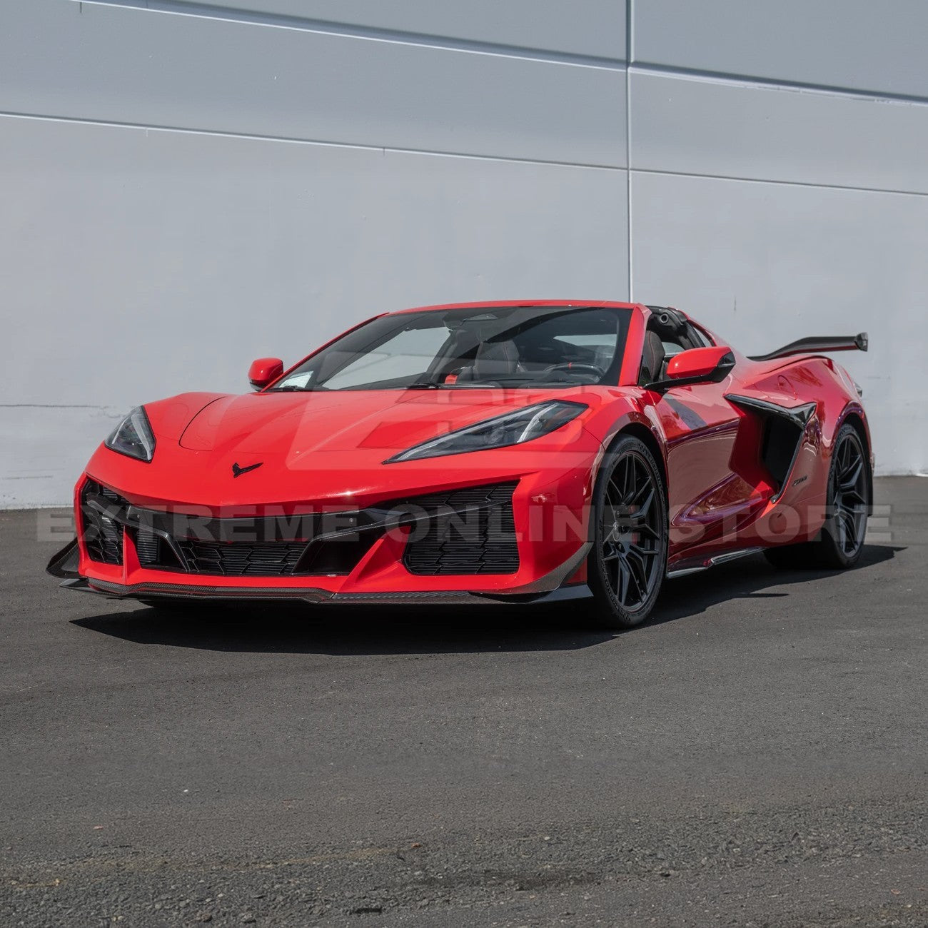 Chevrolet Corvette C8 Z06 / E-Ray DRY CARBON FIBER Front Side Canards