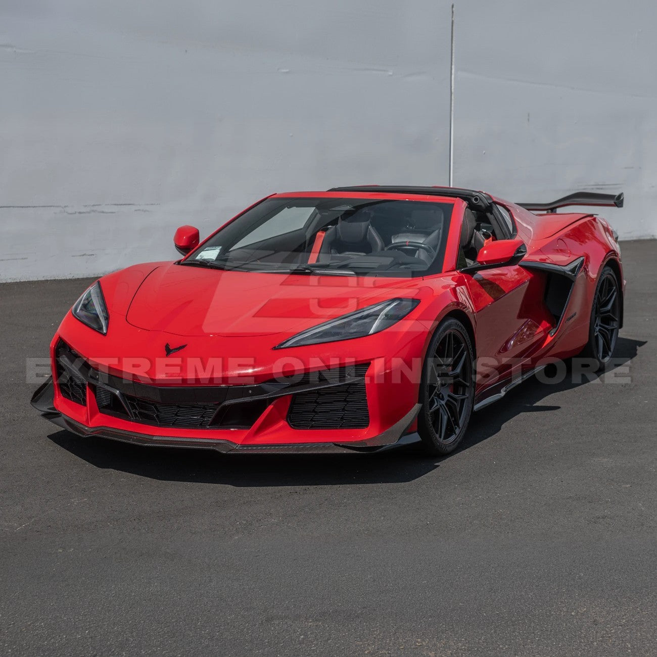 Corvette C8 Z06 / E-Ray DRY CARBON FIBER Front Splitter [Z07 Package]