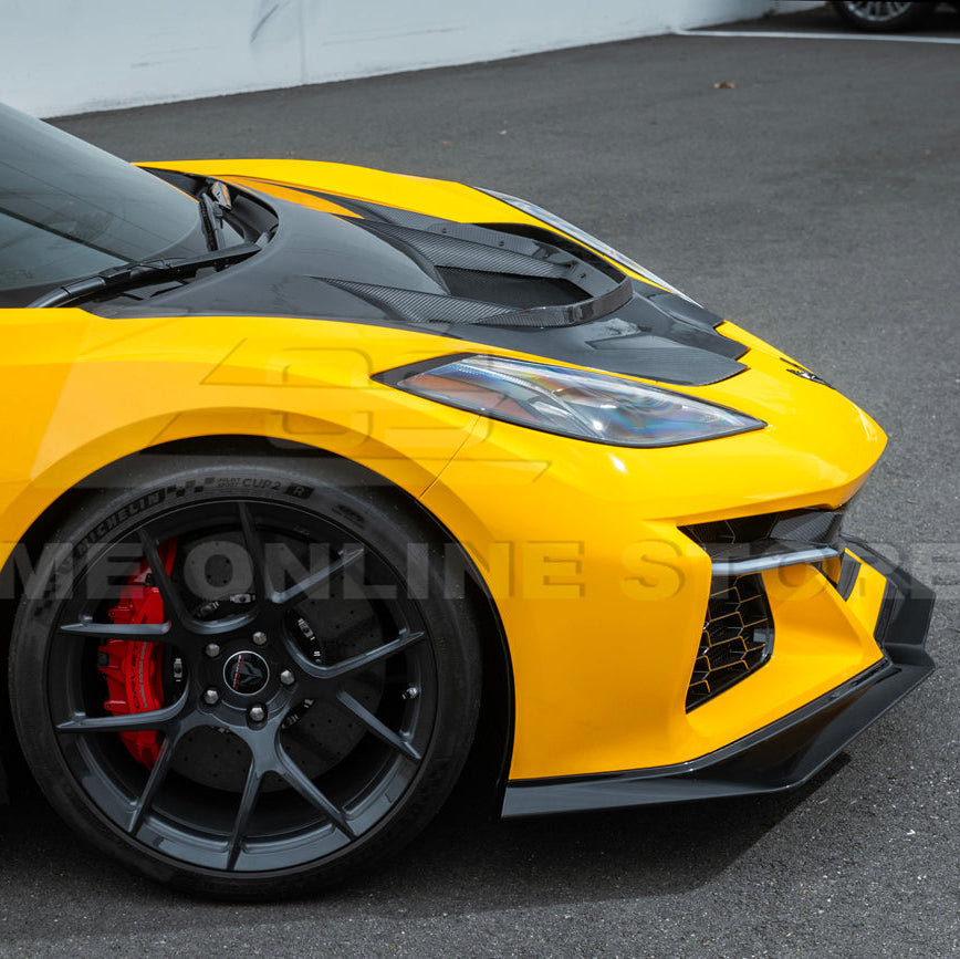 Corvette C8 Z06 / E-Ray DRY CARBON FIBER Front Splitter [Z07 Extended Package]