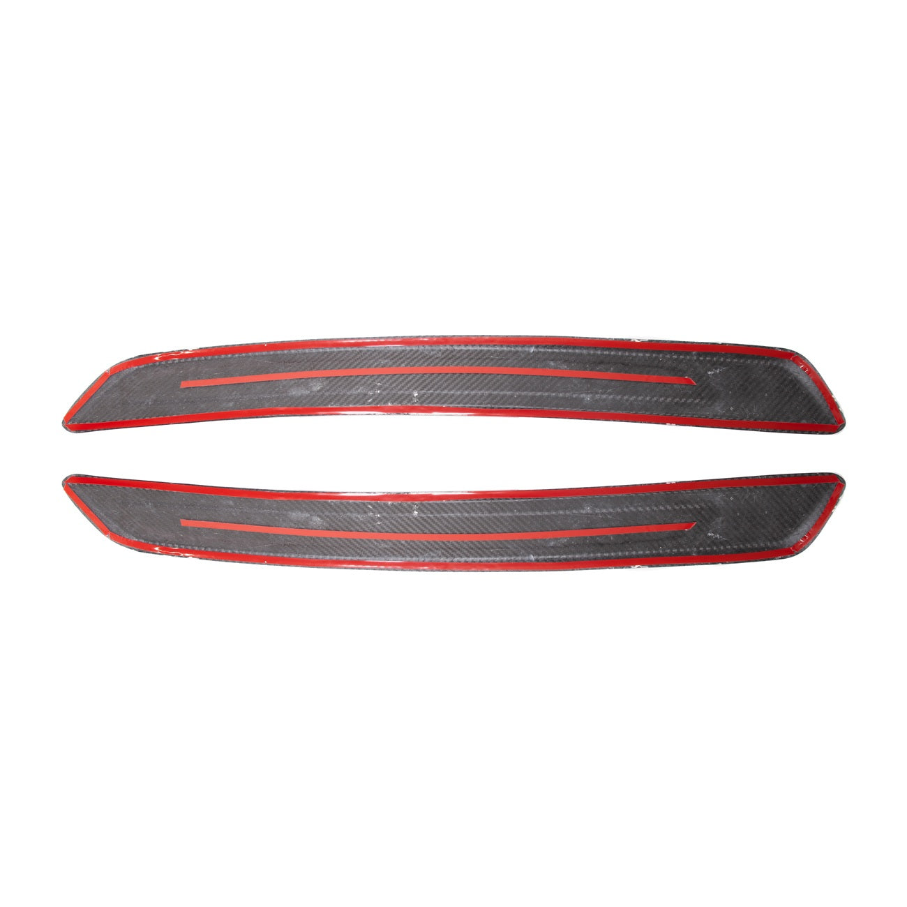 2020-Up Toyota GR Supra Carbon Fiber JDM Factory Style Side Door Sill Plate Cover Pair