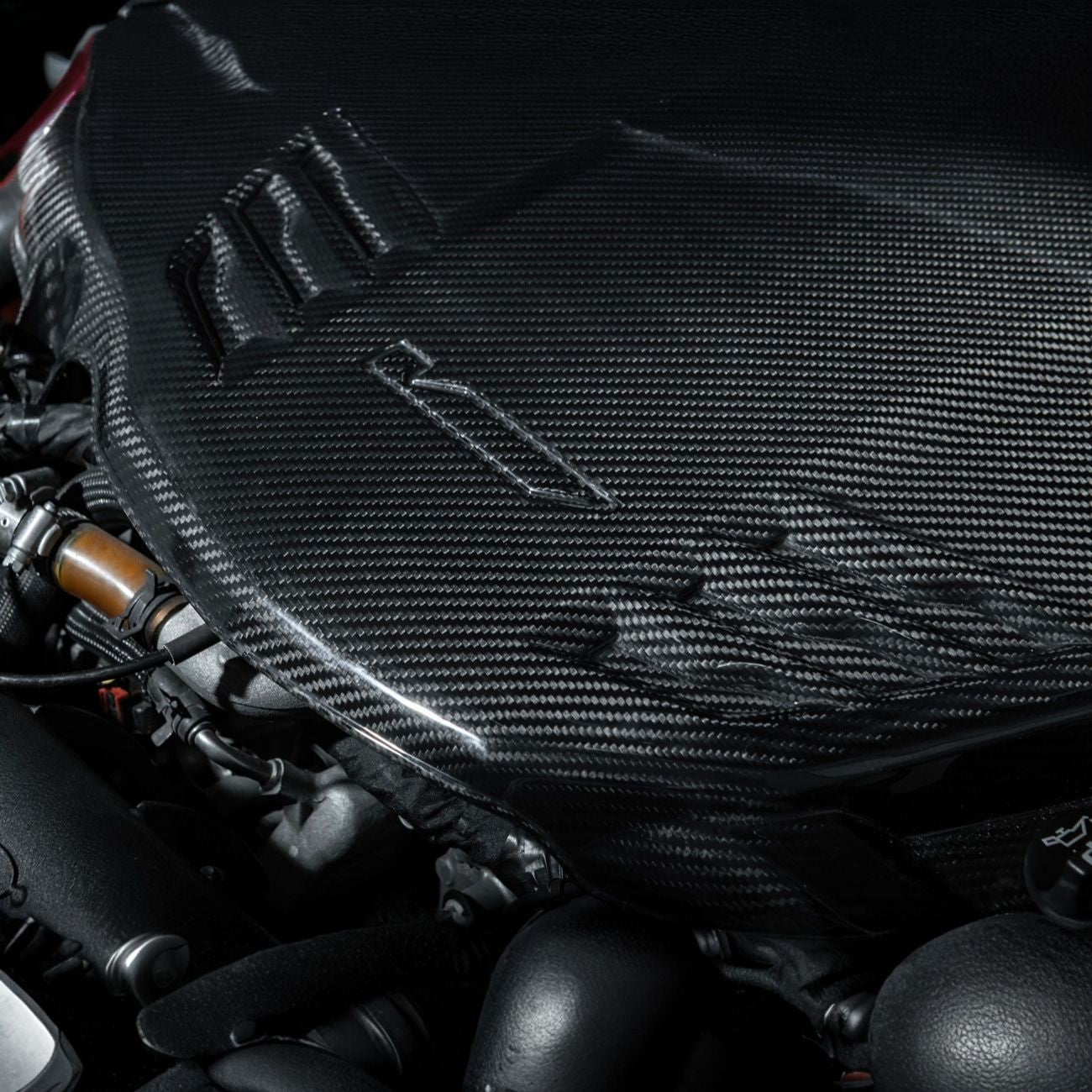 2022-Up Cadillac CT5-V Blackwing Dry Carbon Fiber Front Bumper Engine Cover