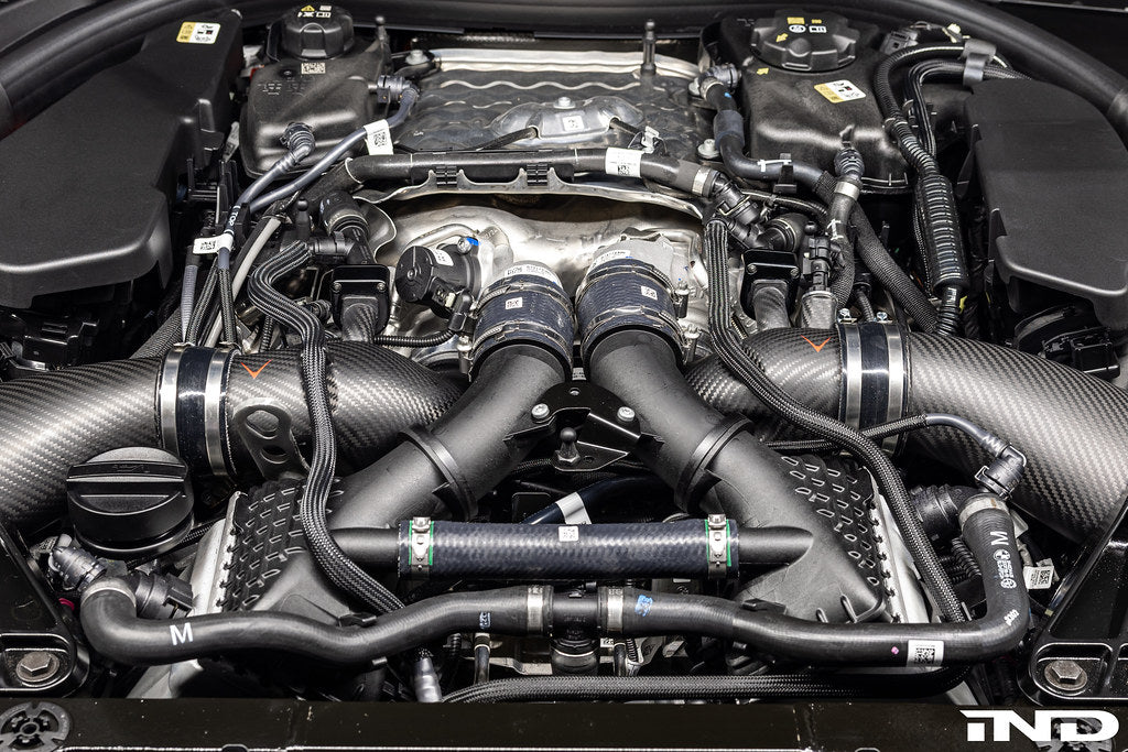 Eventuri BMW G90 / G99 M5 (S68) Carbon Turbo Inlet Set