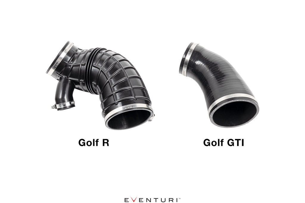 Eventuri VW MK8 Golf R / Clubsport Black Carbon Intake System