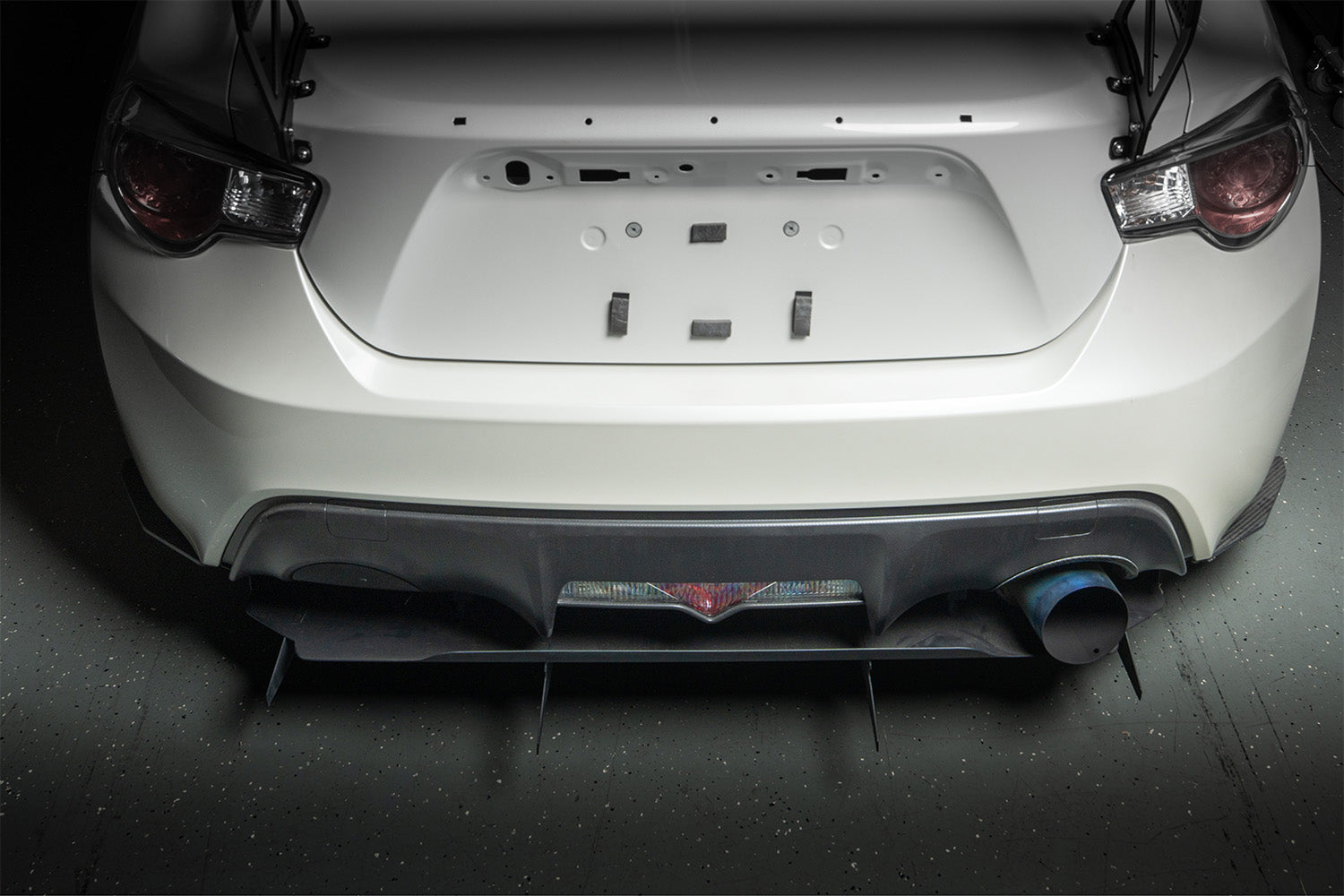 Exhaust Cutout Cover, Passenger Side- BRZ/FRS/GT86
