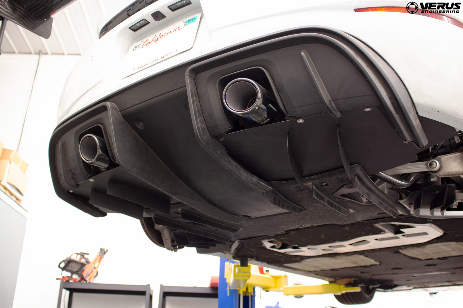 Rear Diffuser Panel Kit - Porsche 718 GT4/GT4RS