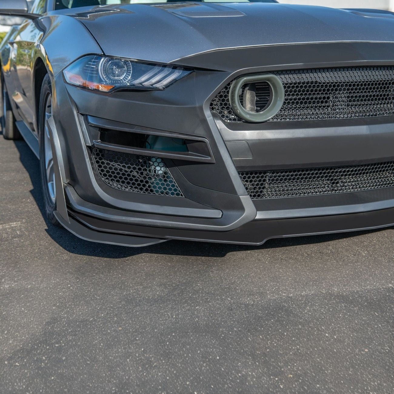 2018-2023 Ford Mustang GT500 Style Full Bumper Conversion Kit