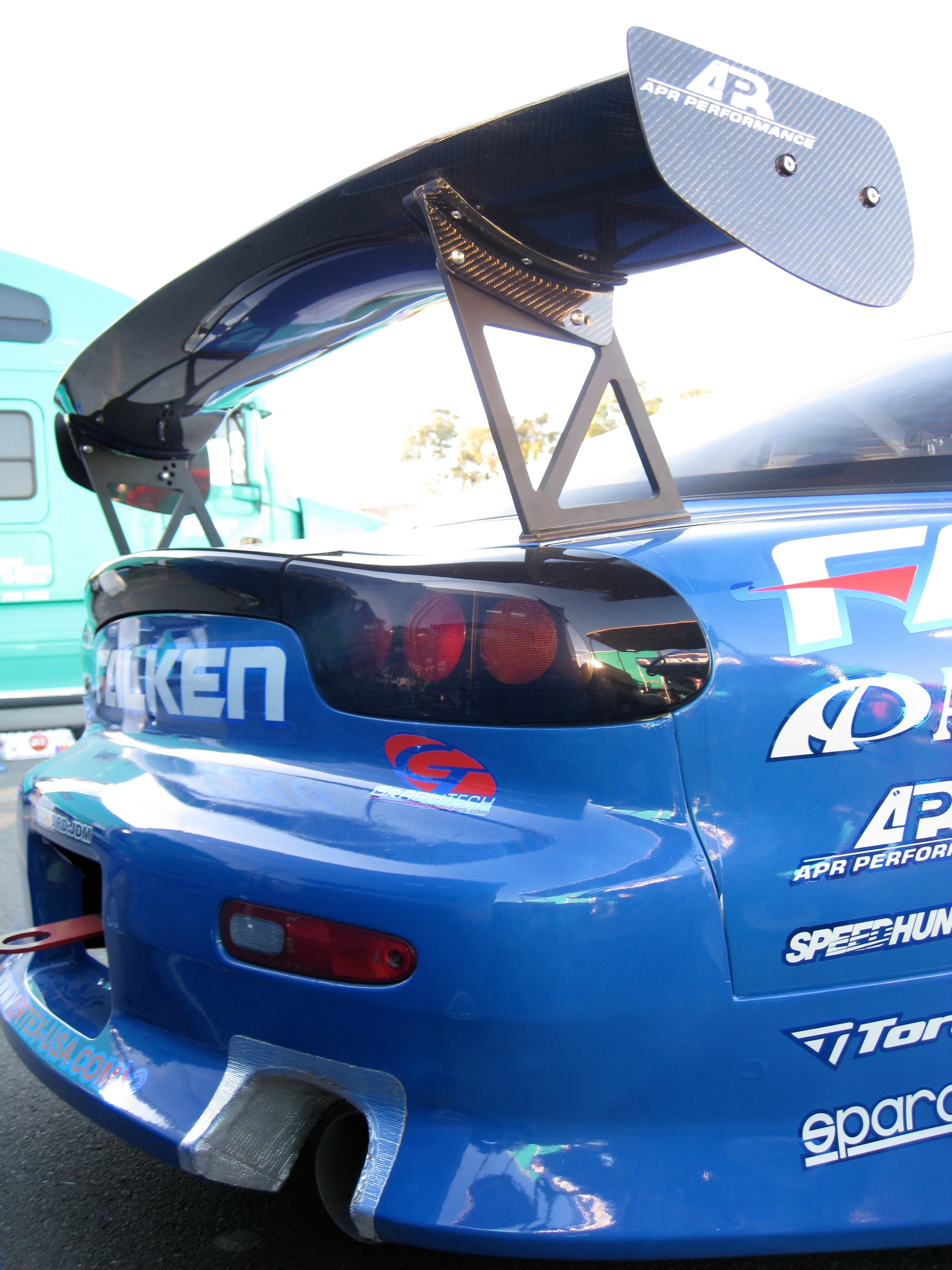 Mazda RX7 GTC-300 Carbon Fiber Adjustable Wing 1993 - 2002
