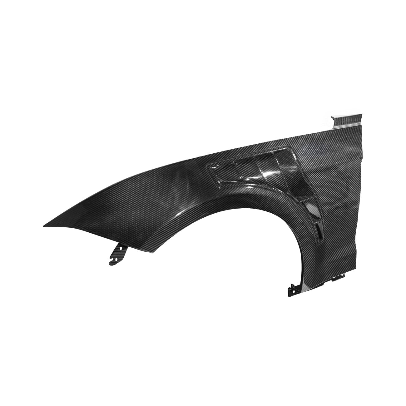 2018-2023 Ford Mustang Dry Carbon Fiber GT500 Style Side Vented Fender Pair