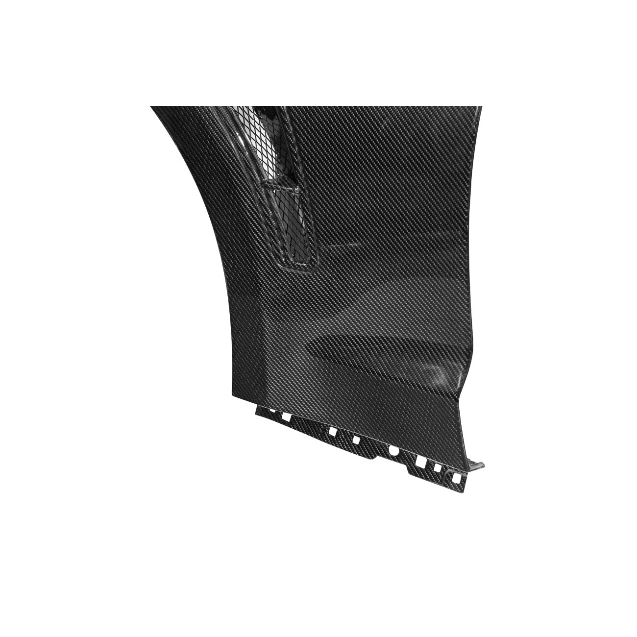 2018-2023 Ford Mustang Dry Carbon Fiber GT500 Style Side Vented Fender Pair
