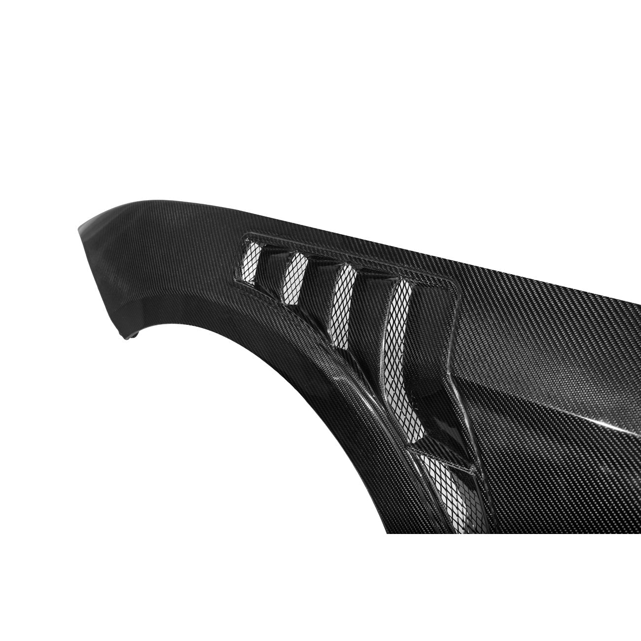 2018-2023 Ford Mustang Dry Carbon Fiber GT500 Style Side Vented Fender Pair