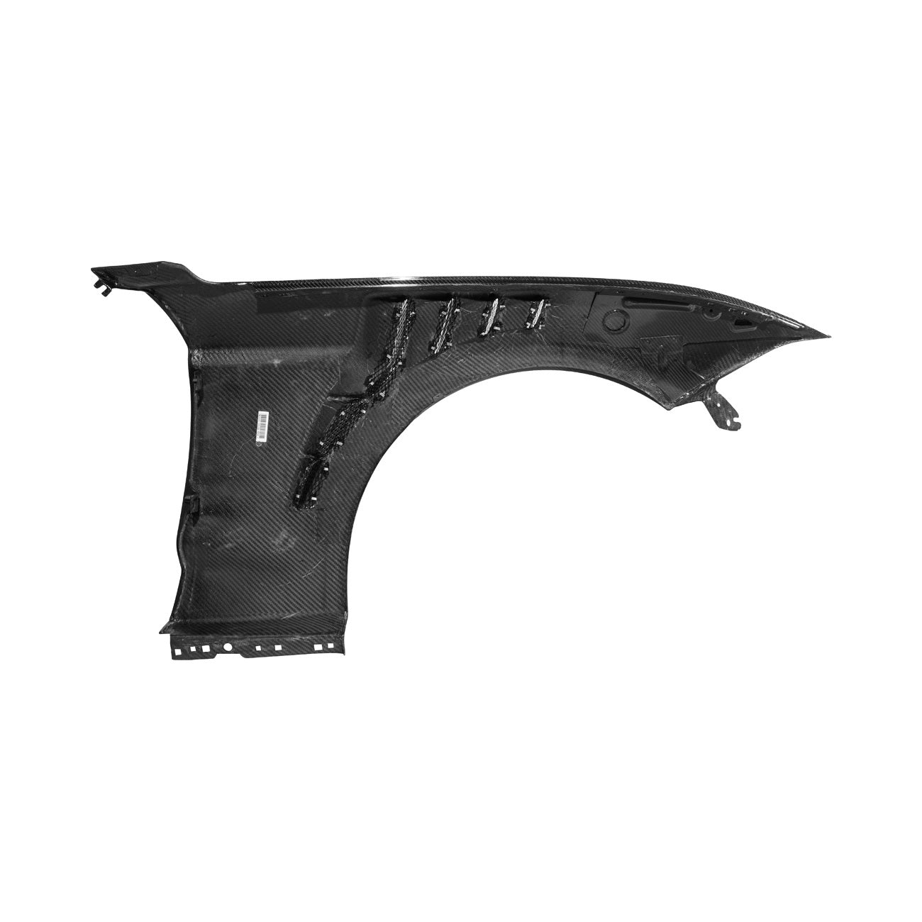 2018-2023 Ford Mustang Dry Carbon Fiber GT500 Style Side Vented Fender Pair