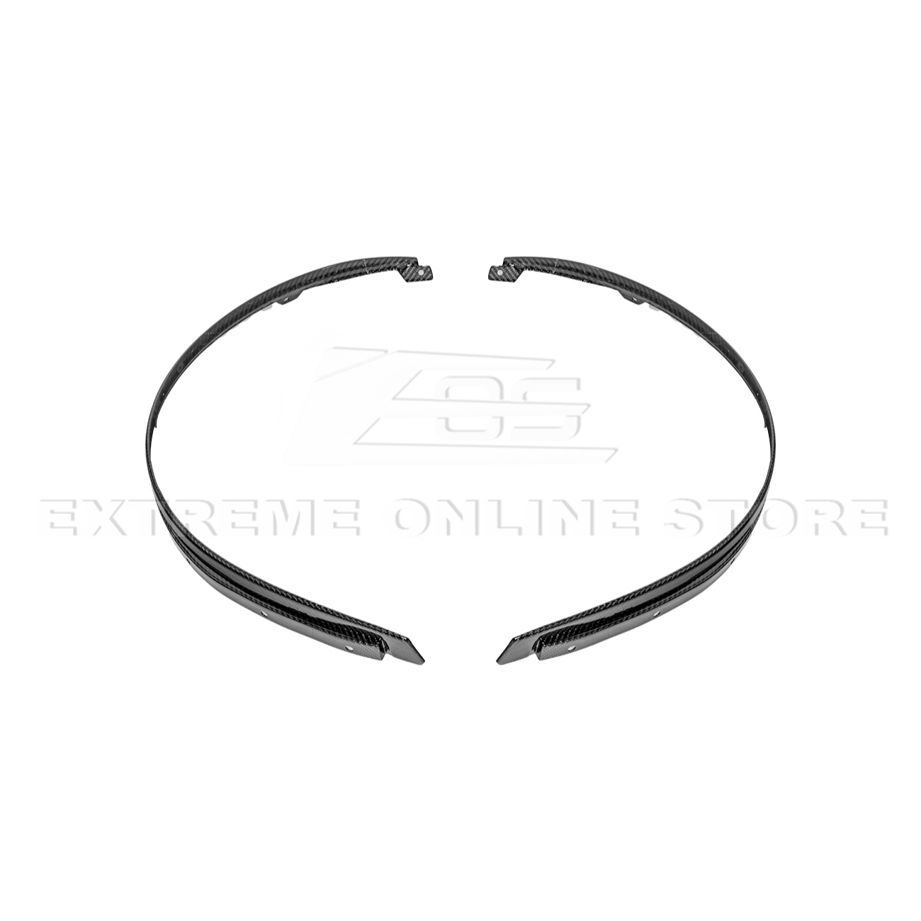 2024+ Ford Mustang DRY CARBON FIBER Fender Flares & Mud Flap