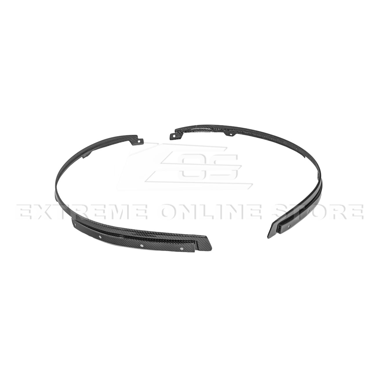 2024+ Ford Mustang DRY CARBON FIBER Fender Flares & Mud Flap