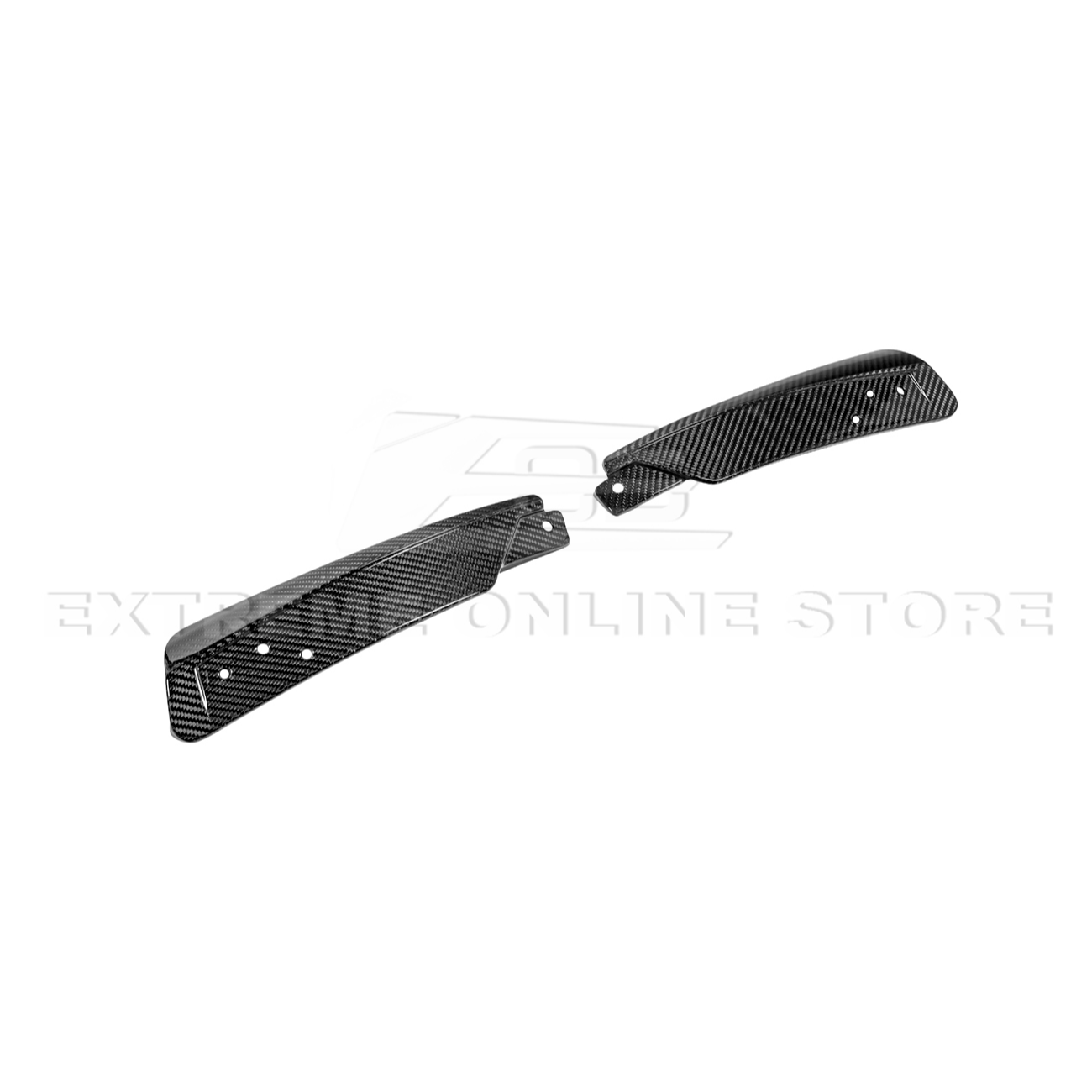 2024+ Ford Mustang DRY CARBON FIBER Fender Flares & Mud Flap