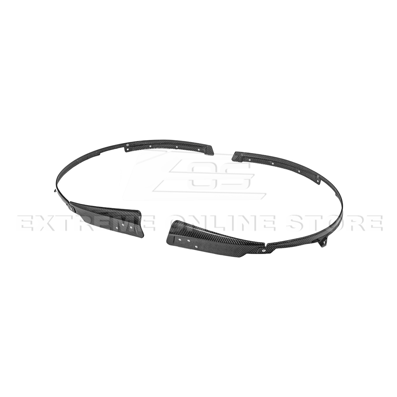 2024+ Ford Mustang DRY CARBON FIBER Fender Flares & Mud Flap
