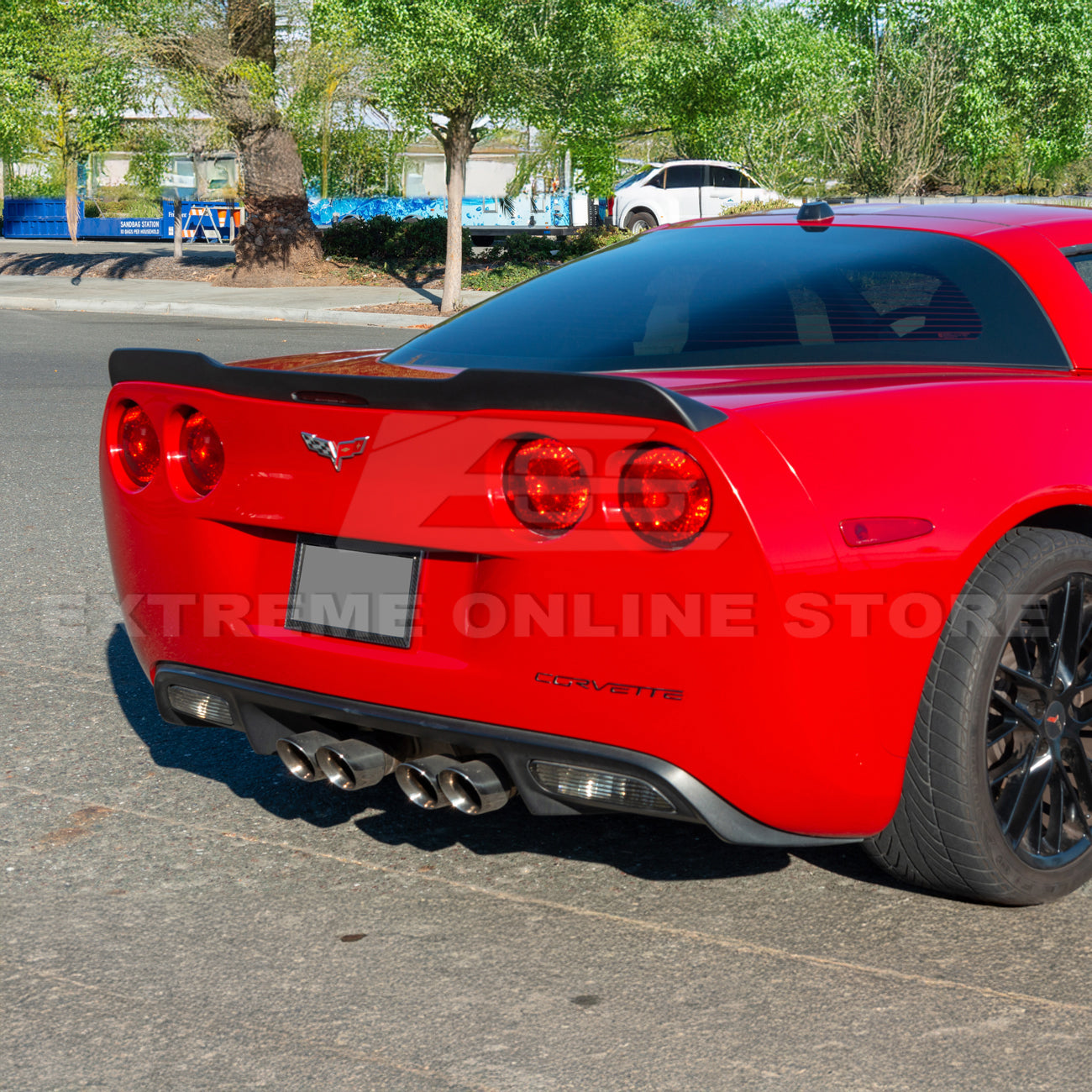 Corvette C6 ZR1 Extended Rear Trunk Spoiler
