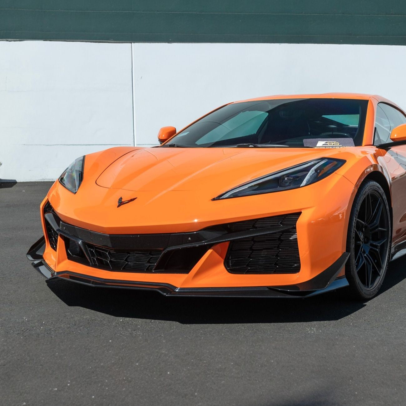 Corvette C8 Carbon Fiber Z07 Performance Package Front Splitter & Side Canards