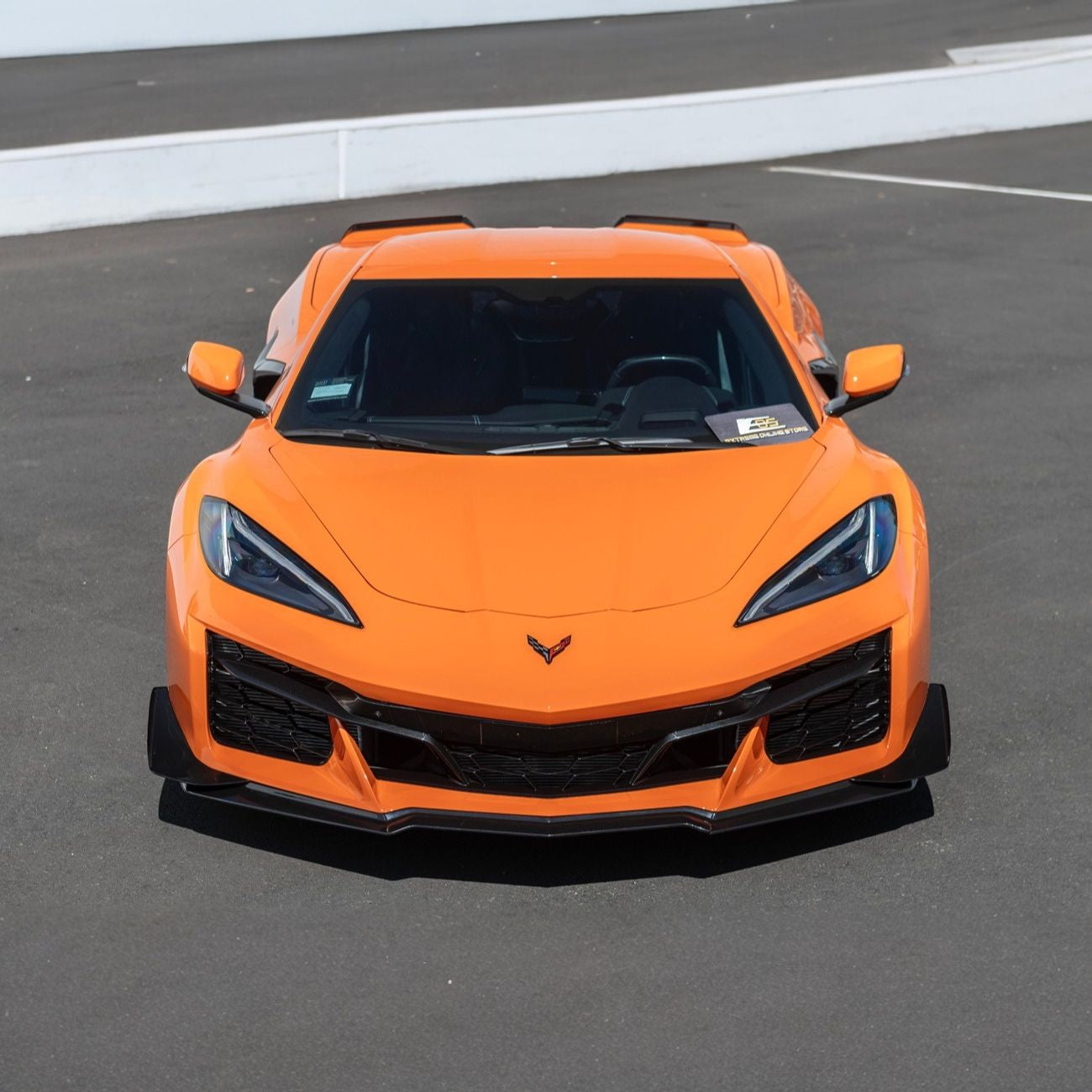 Corvette C8 Carbon Fiber Z07 Performance Package Front Splitter & Side Canards