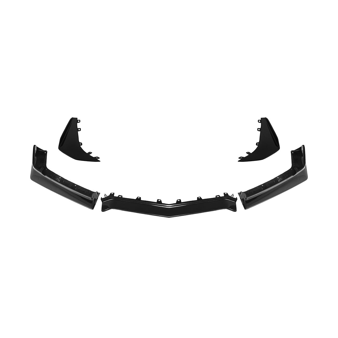 Corvette C8 Carbon Fiber Z07 Performance Package Front Splitter & Side Canards