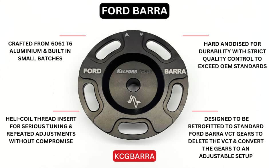 FORD BARRA ADJUSTABLE CAM GEAR KIT