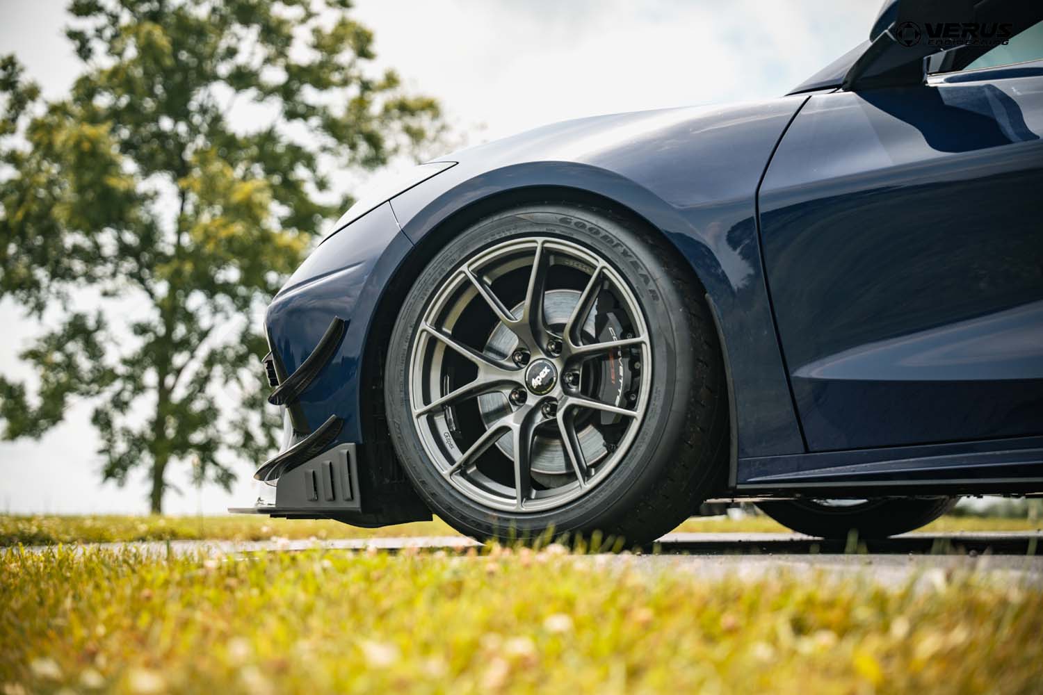 Front Splitter Endplates, WF Spec - Corvette Stingray (C8)