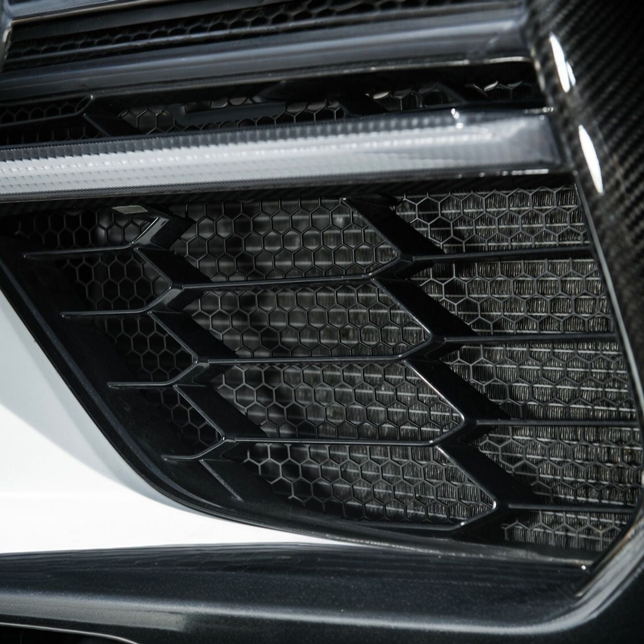 Corvette C8 Front Bumper Lower Air Inlet Mesh Grille Guards