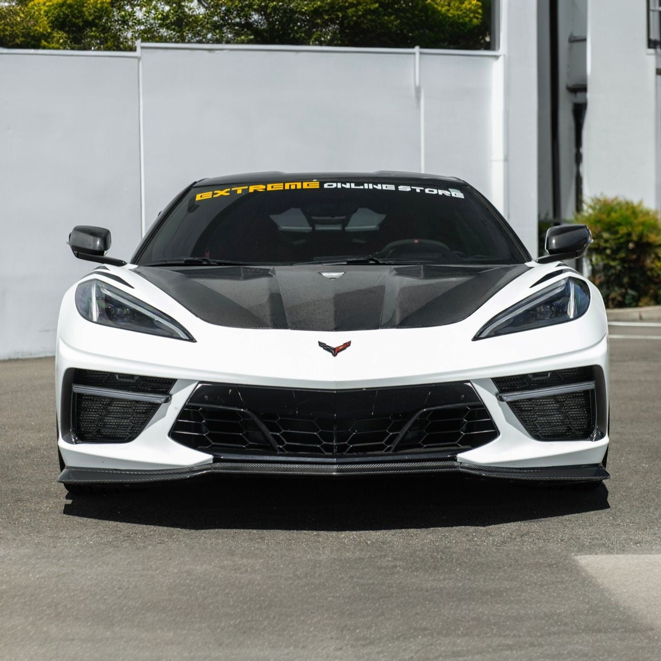 Corvette C8 Front Bumper Lower Air Inlet Mesh Grille Guards