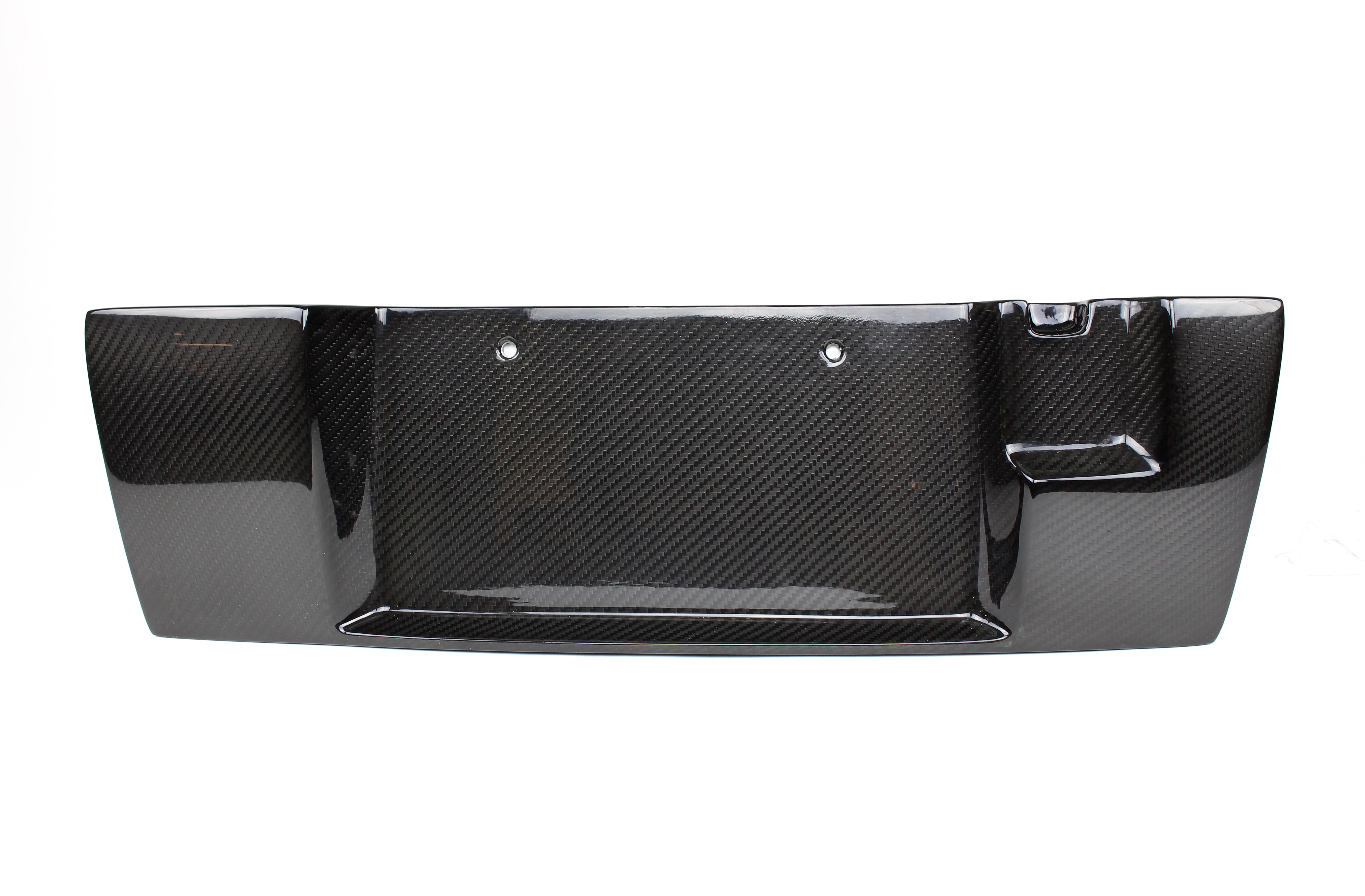 Carbon Fiber Nissan GTR R35 License Plate Backing 2012-2016