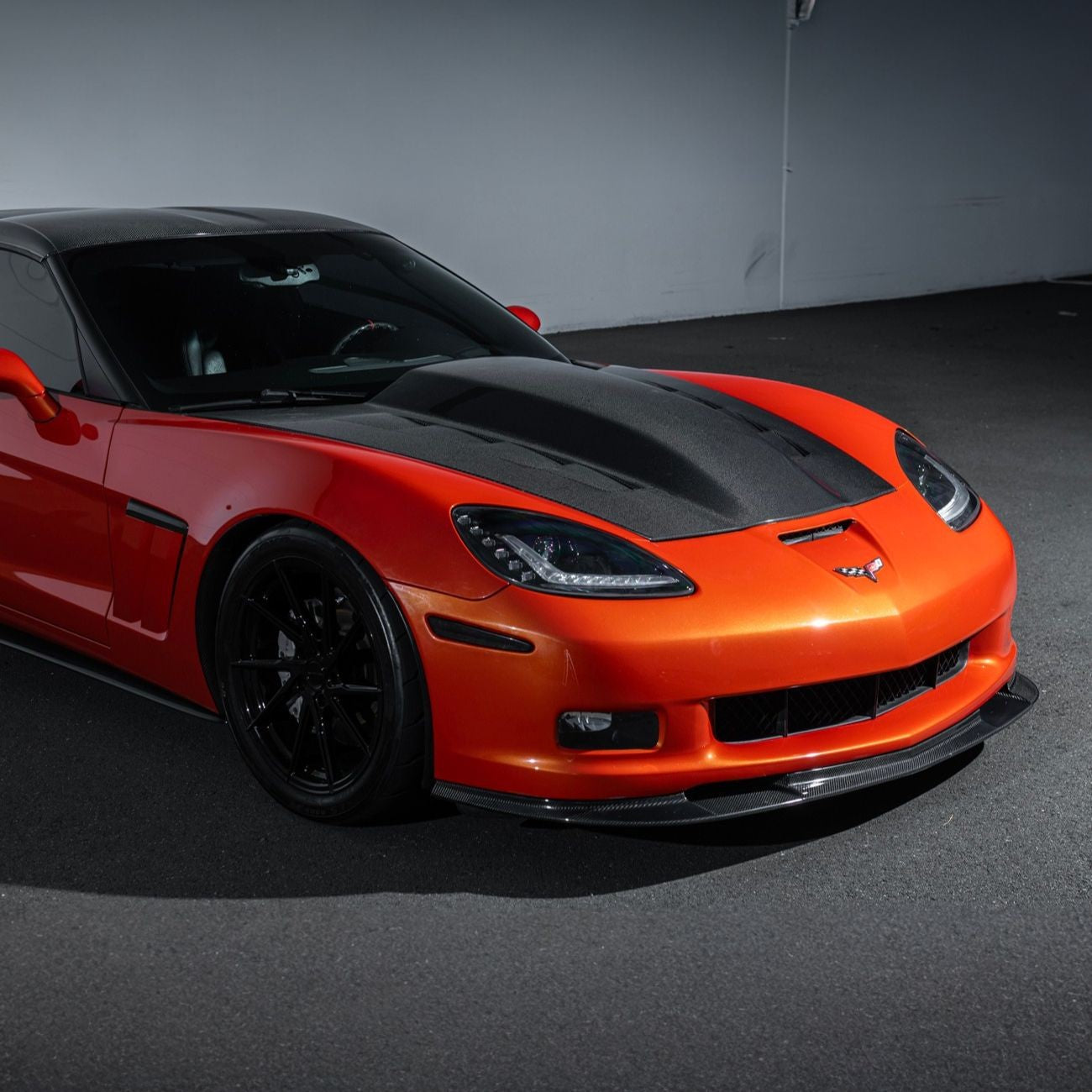 Corvette C6 Carbon Fiber EOS Performance Track Package Hood
