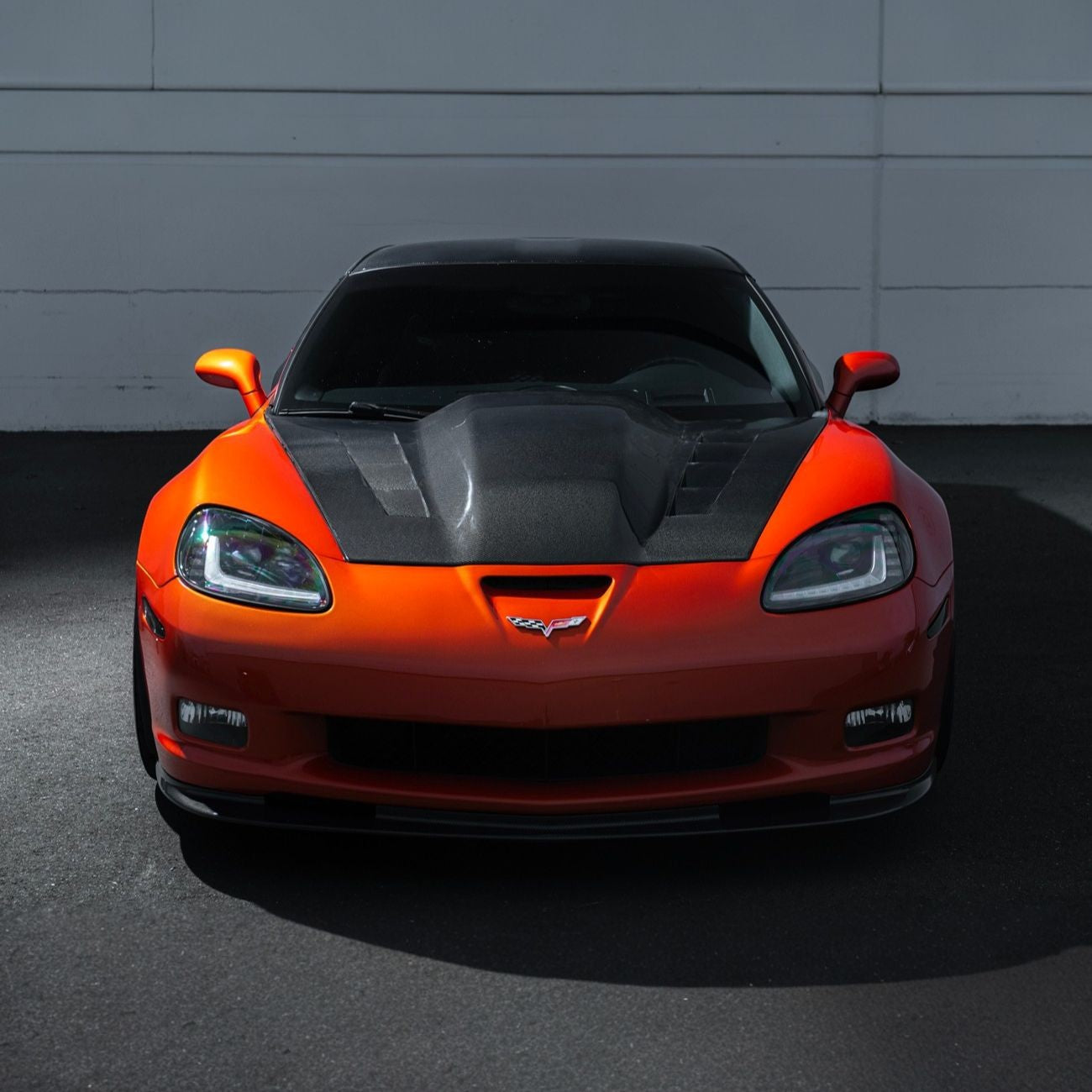 Corvette C6 Carbon Fiber EOS Performance Track Package Hood