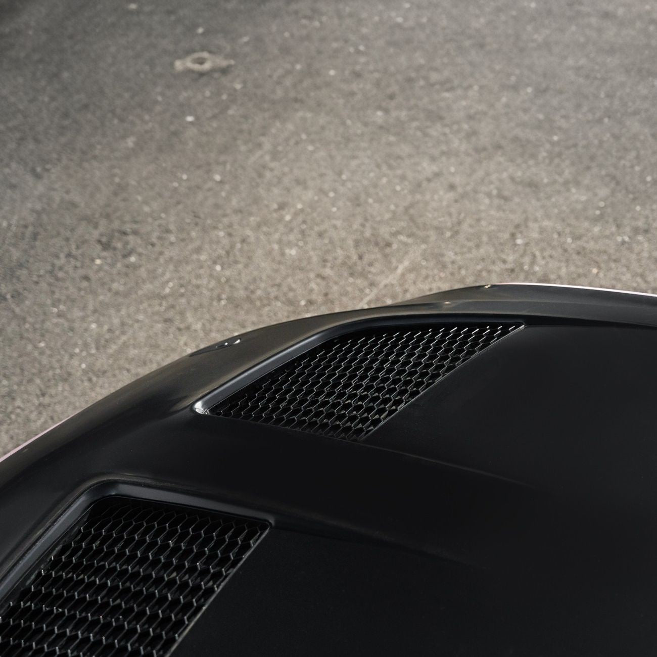 2018-2023 Ford Mustang S650 GTD Style Hood Heat Extractor Vented Cover