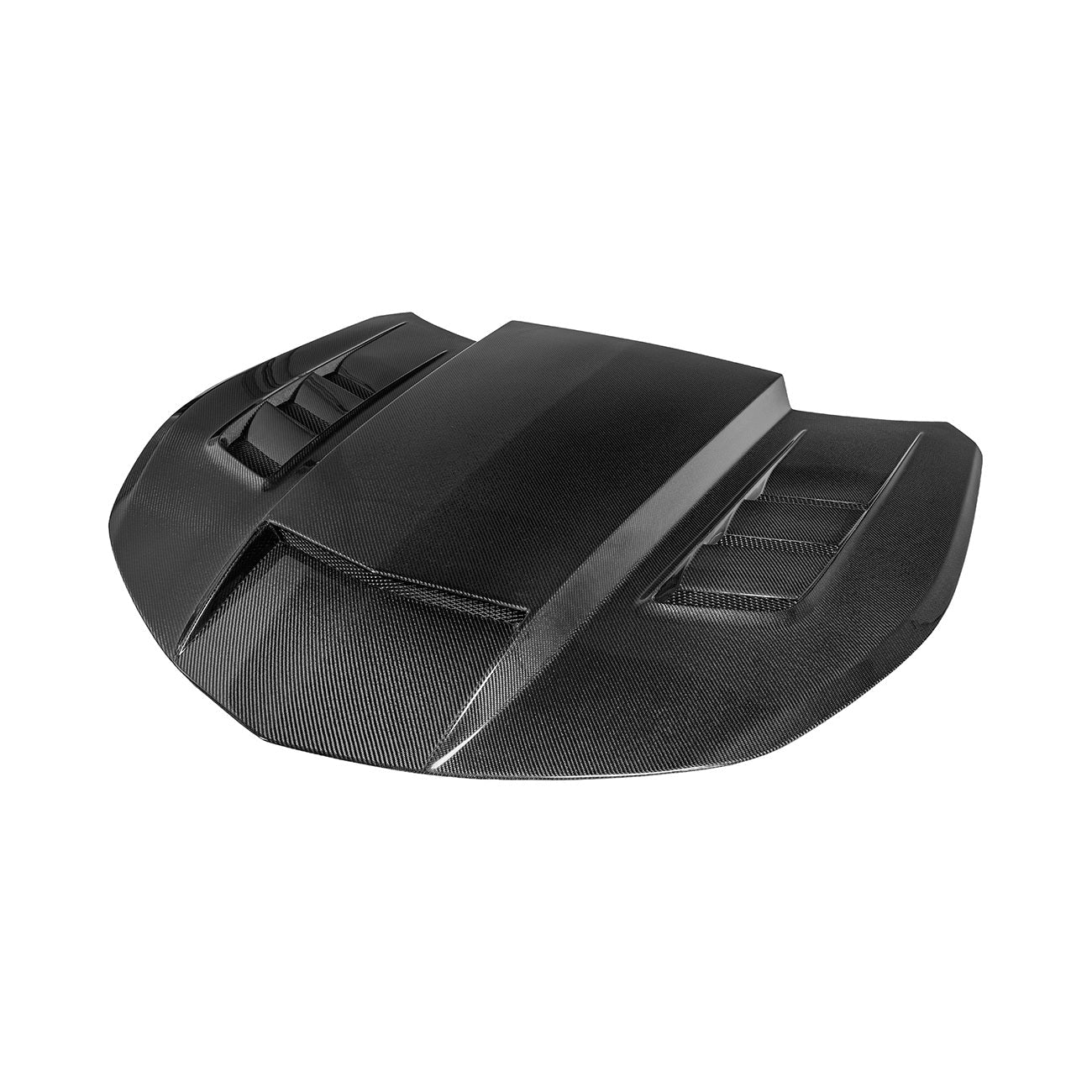 2016-2024 Chevrolet Camaro Carbon Fiber Terminator Style Front Bumper Hood Replacement