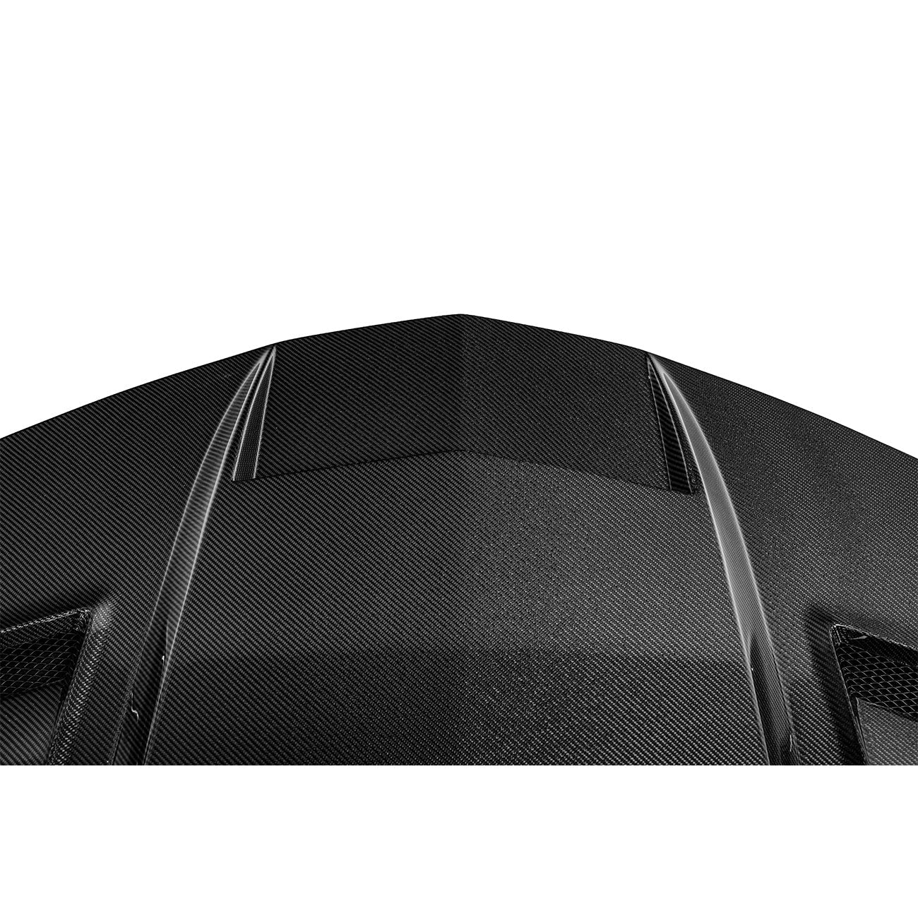 2016-2024 Chevrolet Camaro Carbon Fiber Terminator Style Front Bumper Hood Replacement