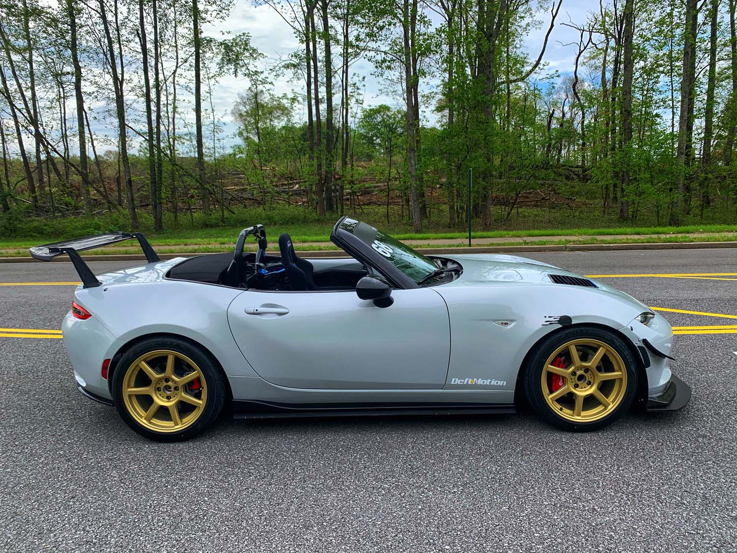 High-Efficiency Rear Wing Kit - ND Miata