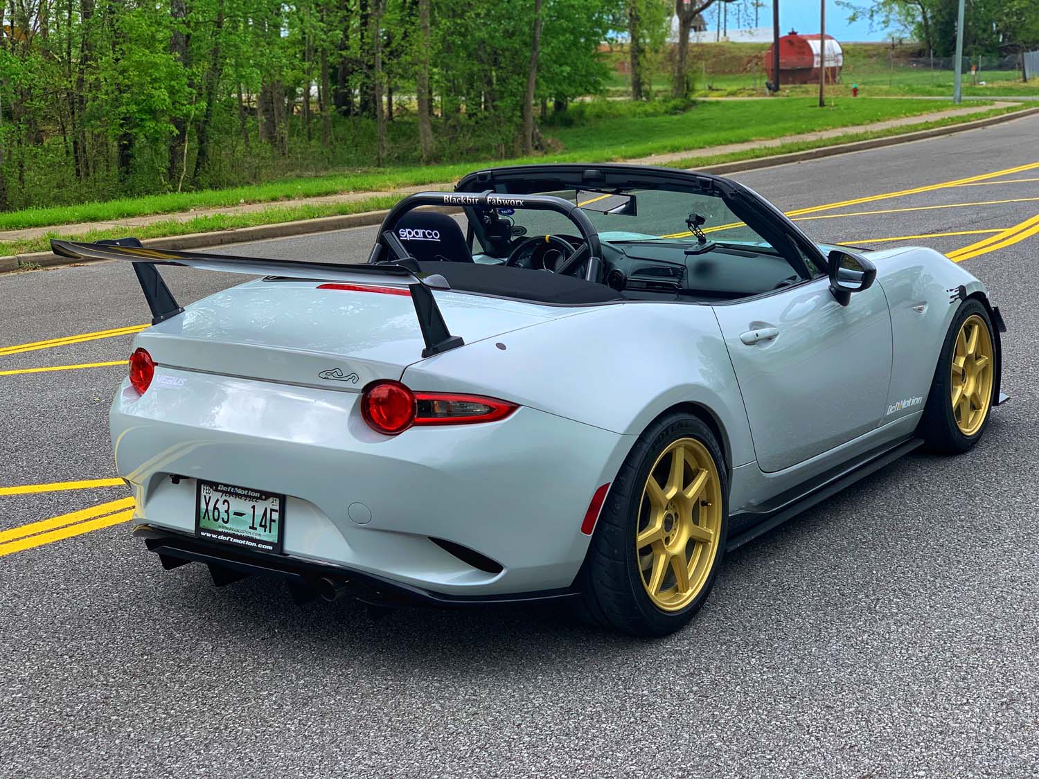 High-Efficiency Rear Wing Kit - ND Miata