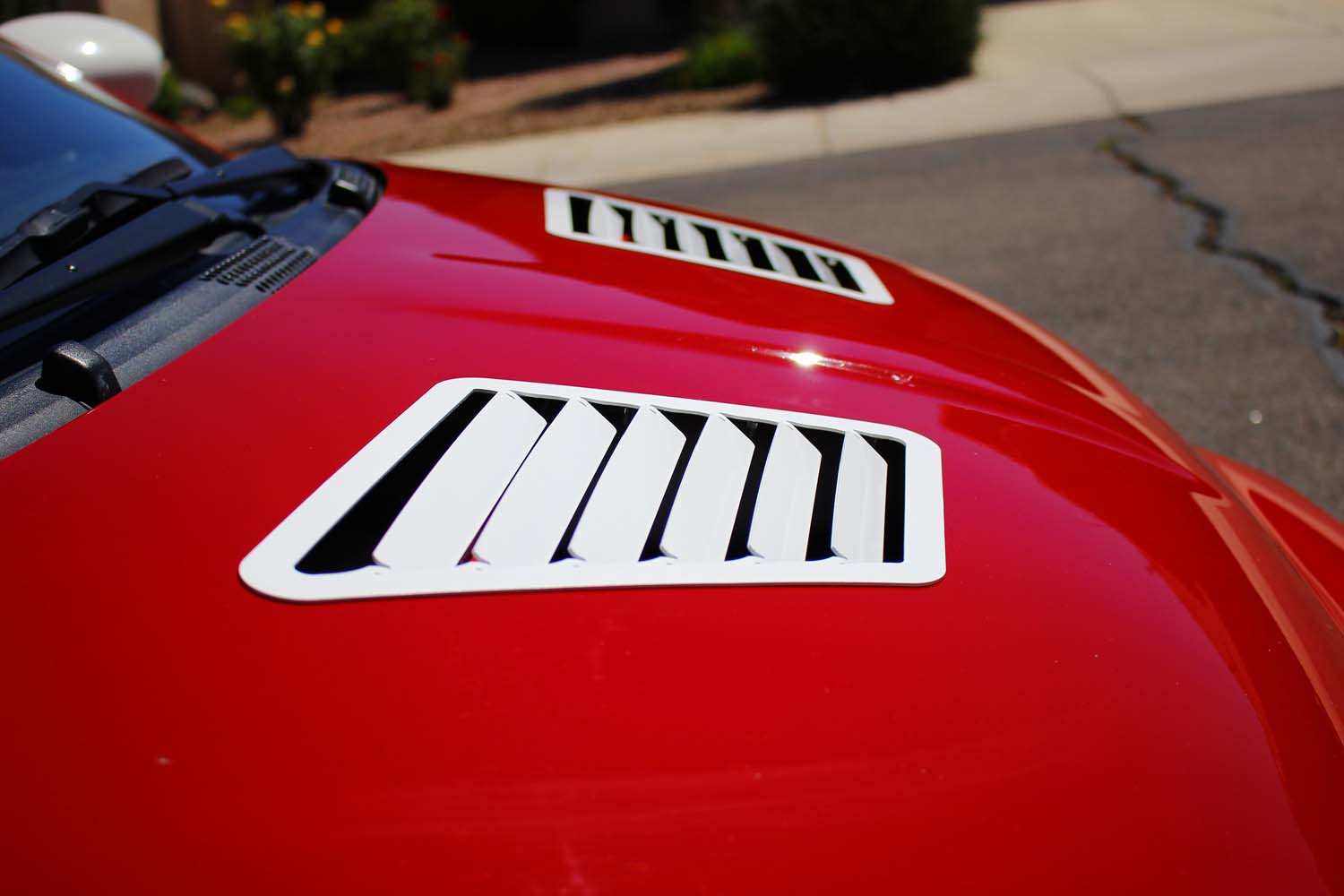 Hood Louver Kit - Fiat 500 Abarth