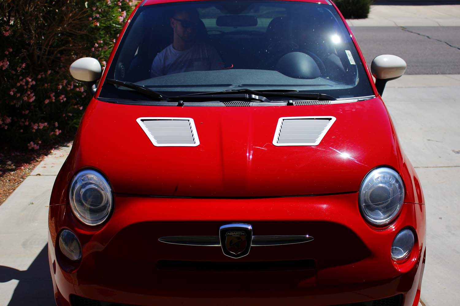Hood Louver Kit - Fiat 500 Abarth