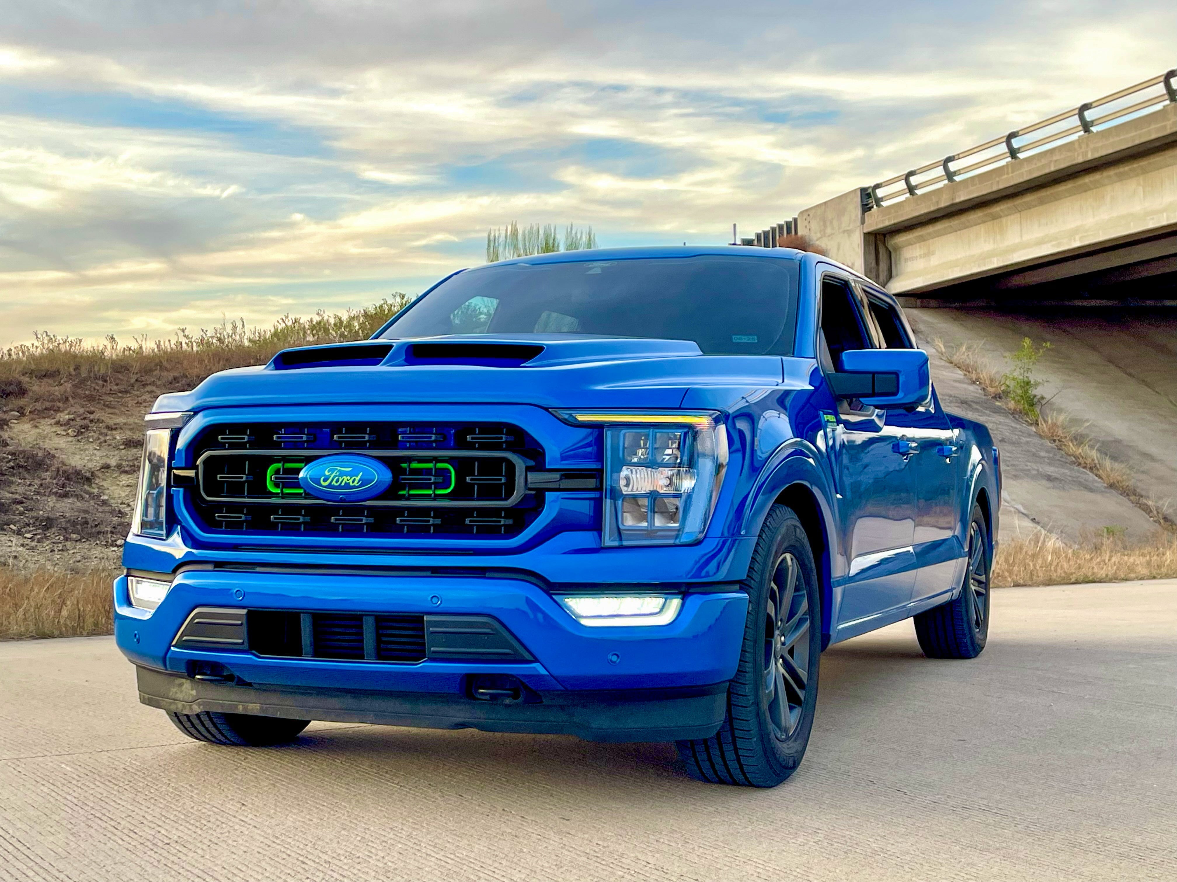 2024+ Ford F-150 (non Raptor) Dual BIG MOUTH Ram Air Intake Snorkels