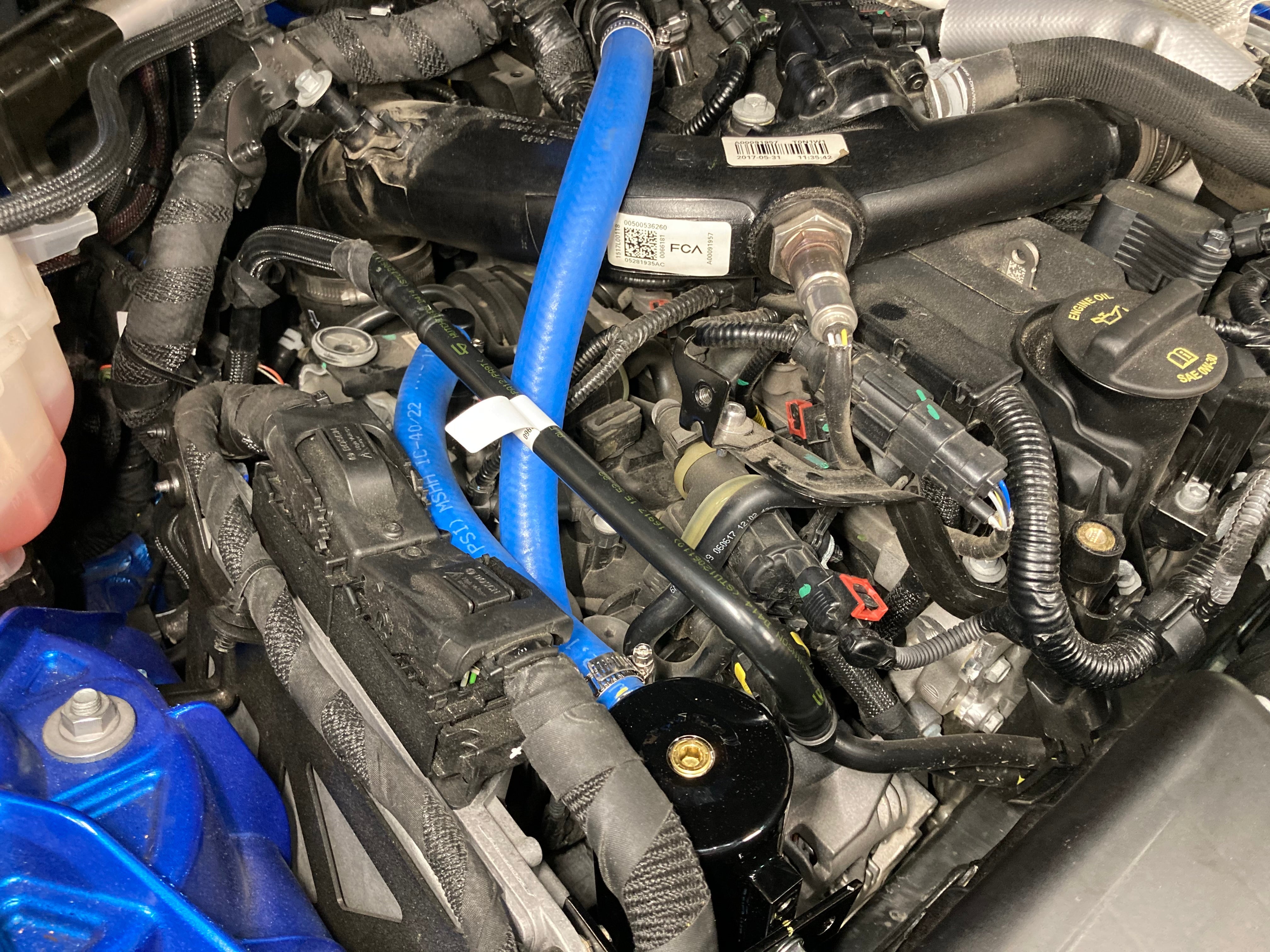 Alfa Romeo Giulia and Stelvio 2.0L Oil Catch Can kit